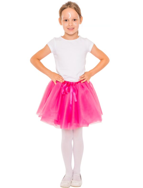Tüllrock Kinder Kinder pink one size