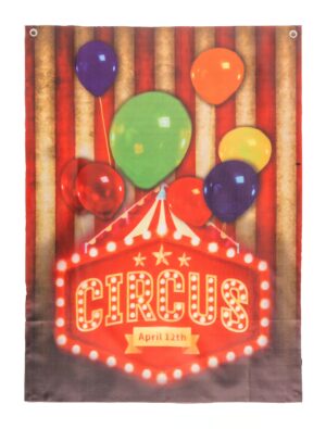 Türdeko Vorhang Zirkus Farbe: mehrfarbig
