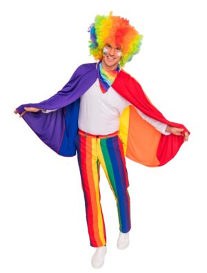 Umhang Regenbogen Farbe: rainbow