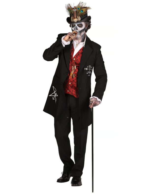 Voodoo Meister Herren 3-tlg. schwarz L