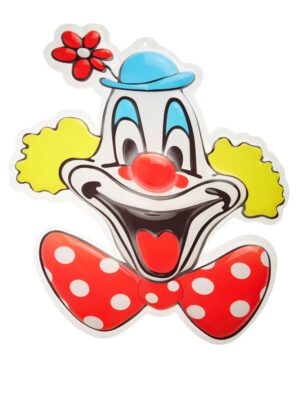 Wanddeko Deiters Clown 30cm Farbe: mehrfarbig