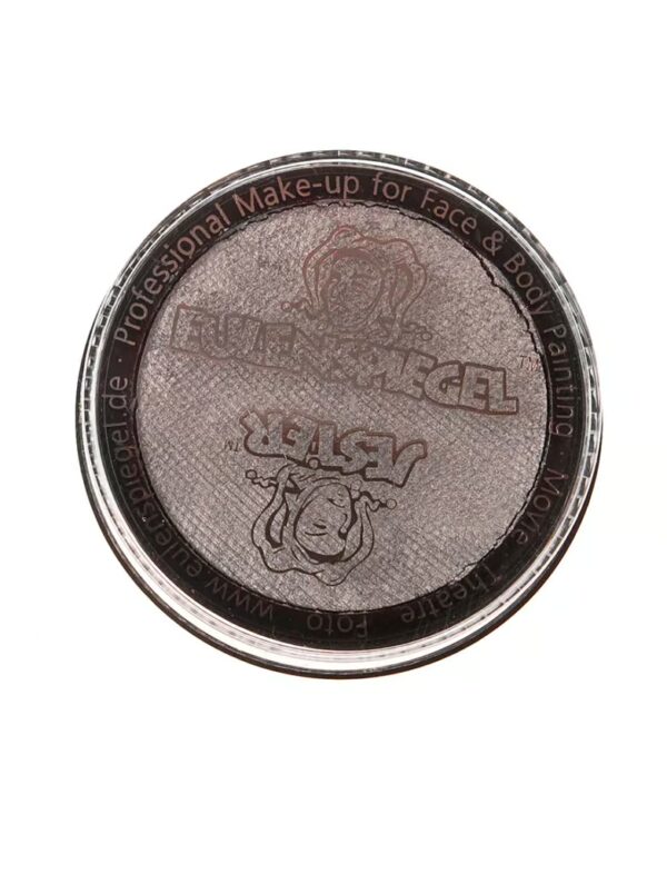 Water Make-Up Perlglanz 20ml platin Schminke für Karneval & Fasching