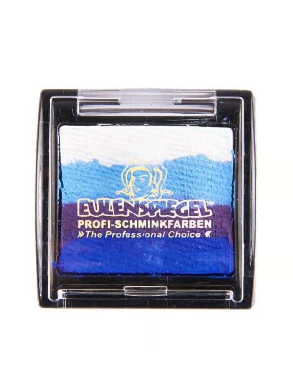 Water Make-Up split cake sea 6ml Schminke für Karneval & Fasching Farbe: blau
