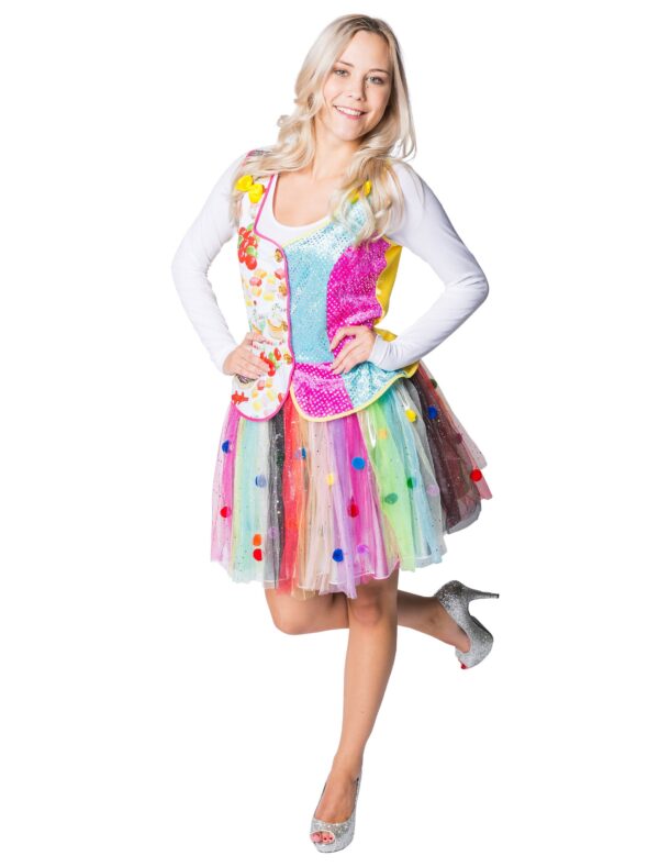 Weste Candy Damen bunt XS/S Farbe: bunt