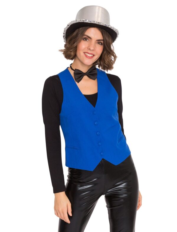 Weste Damen blau S