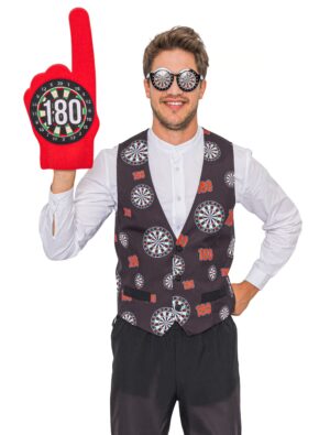 Weste Darts Herren mehrfarbig 2XL/3XL