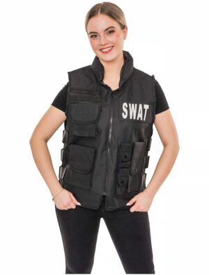 Weste SWAT Damen Farbe: schwarz