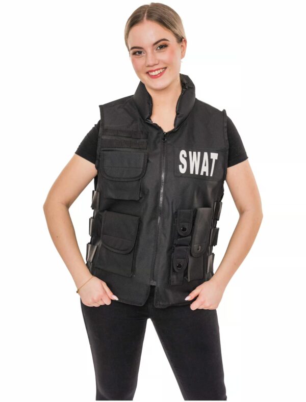 Weste SWAT Damen Farbe: schwarz