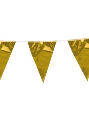 Wimpelkette gold 10m
