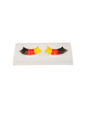 Wimpern Deutschland Farbe: schwarz/rot/gold