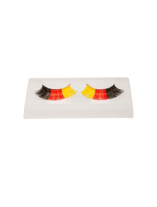 Wimpern Deutschland Farbe: schwarz/rot/gold