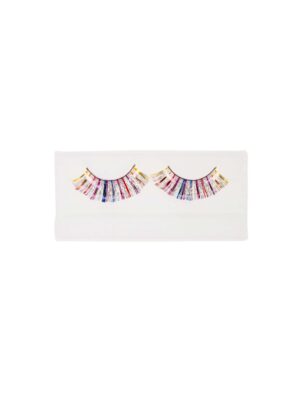 Wimpern Glitzer Regenbogen Farbe: rainbow