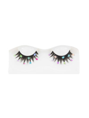 Wimpern Schmetterlinge pastellblau