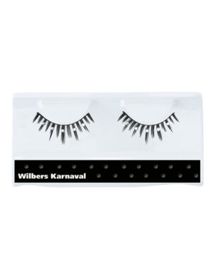 Wimpern mit Spitze mit Steinchen Farbe: schwarz