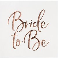 Papierserviette "Bride to be"