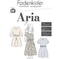 Fadenkäfer Schnitt "Kleid Aria" für Damen