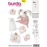 burda Schnitt 9635 "Baby-Accessoires"