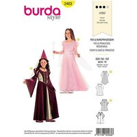 burda Schnitt 2463 "Burgfräulein & Prinzessin" für Mädchen
