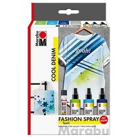 Marabu Fashion-Spray-Set "Cool Denim"