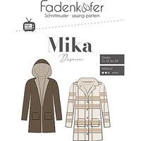 Fadenkäfer Schnitt "Mantel Mika" für Damen