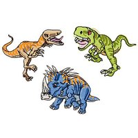 buttinette Applikationen "Dinosaurier"
