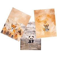 Sweat-Coupon "Fuchs & Tiger & Panda"