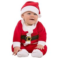 Weihnachtsmann-Kostüm für Babys