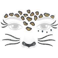 Face-Art-Tattoo "Leopard"