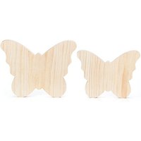Schmetterlinge aus Holz