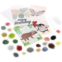 Diamantenstickerei Karten "Geburtstag"