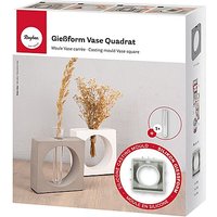 Silikon-Gießform "Vase Quadrat"