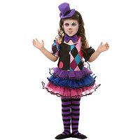 Clown-Kostüm "Raute" für Kinder