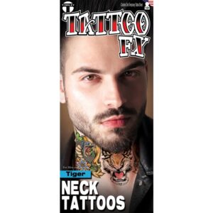 Tiger Hals Tattoo FX