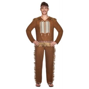 Präriewolf Indianer Kostüm für Herren