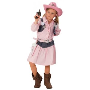Cowgirl Kinderkostüm rosa