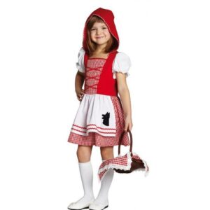 Rotkäppchen Kostüm Für Mädchen-Kinder 128