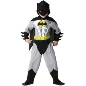 Metallic Batman Kostüm für Kinder