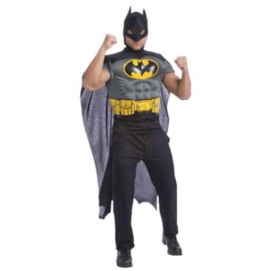 Batman Muskel-Shirt Kostüm für Erwachsene