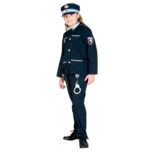 Polizeiuniform 3tlg. Kostüm für Kinder