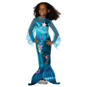 Little Blue Mermaid Kostüm für Kinder
