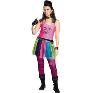 Punky Girl Kostüm für Teenies