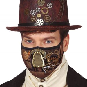 Mund-Nase-Maske Steampunk