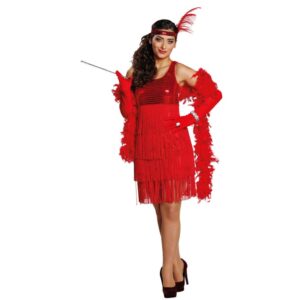 Flapper Kleid Red Lady Damenkostüm
