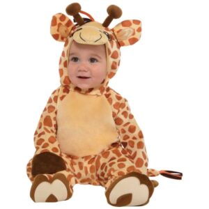 Flauschiges Giraffen Baby Kostüm