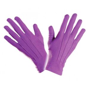 Handschuhe in lila