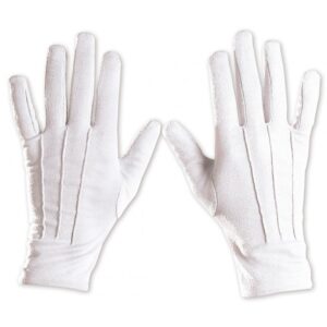 20er Jahre Handschuhe weiß-HANDSCHUHE HERREN 105