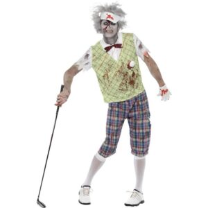 Zombie Golfspieler Kostüm für Herren