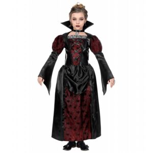 Vampirin Kostüm für Mädchen-Kinder 116