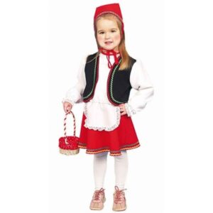 Kleines Rotkäppchen Kostüm für Mädchen