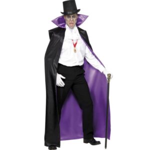 Vampir Wendeumhang schwarz-violett